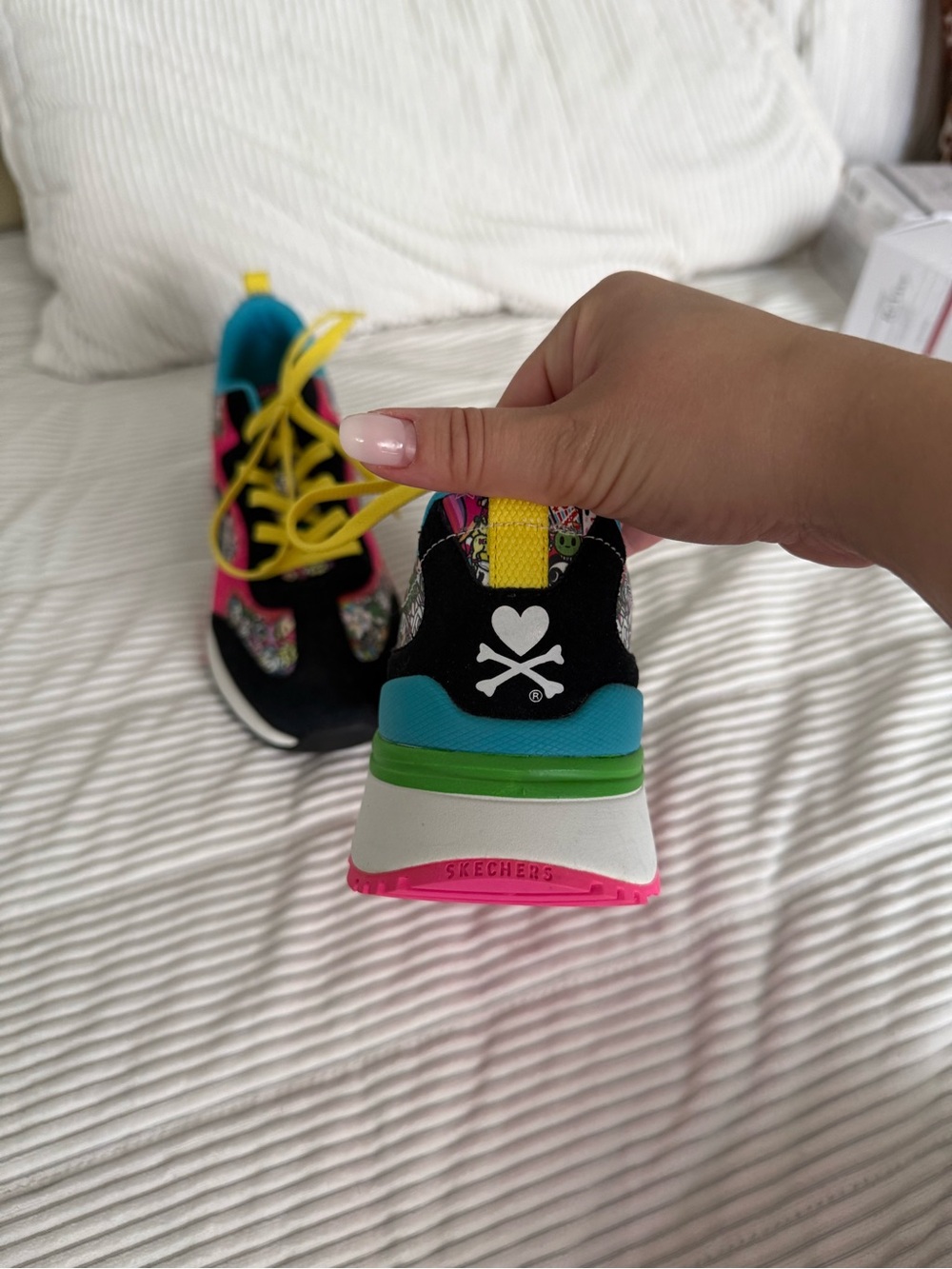 Tokidoki X Sketchers Sneakers Sunny Street / Unicorno Ave Multi SZ 9.5 NWOT - Picture 5 of 7